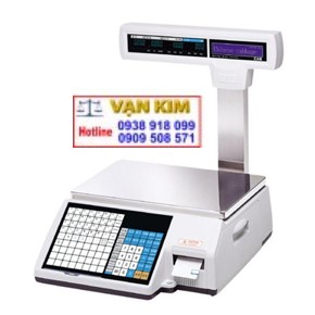 Cân Điện Tử In Tem Nhãn Siêu Thị CL5200J CAS