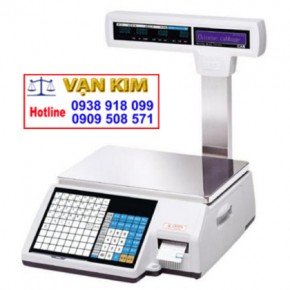 Cân Điện Tử In Tem Nhãn Siêu Thị CL5500P CAS